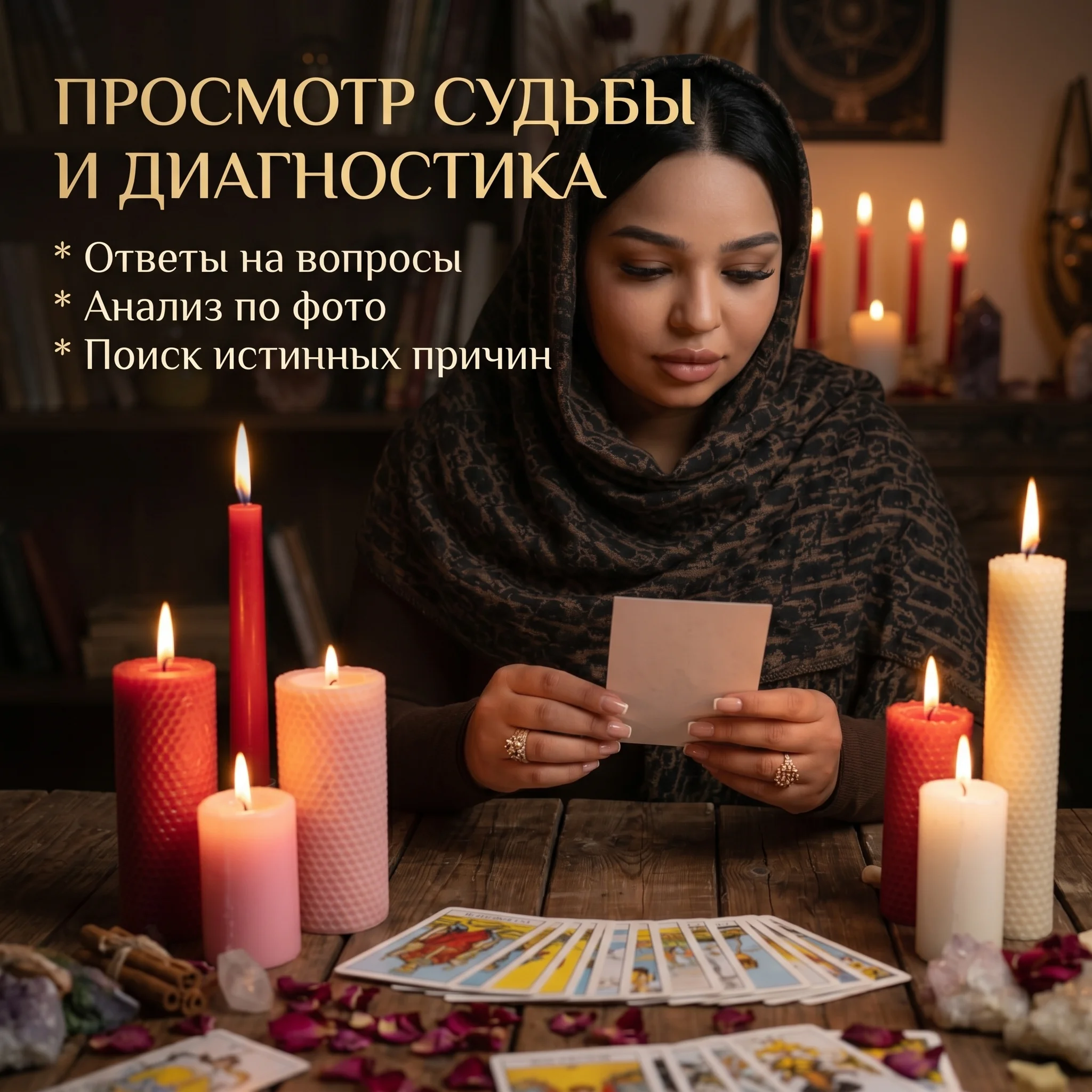 Гадание на картах Таро в Ташкенте - Просмотр судьбы онлайн